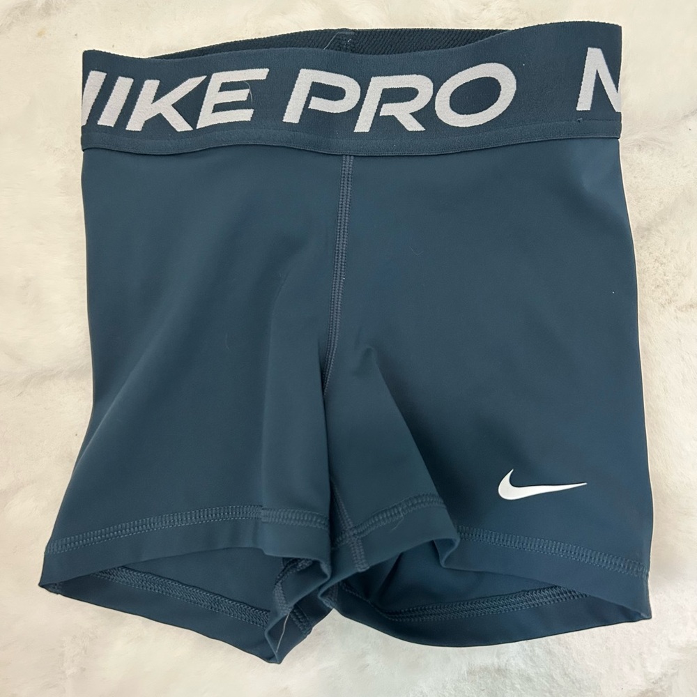 Nike Pro Blue Shorts Size XXS
